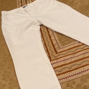 DL1961 Classic White Denim, Florence, cropped style, midrise, skinny, 31